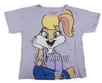 Fialové tričko s Lolou Bunny 