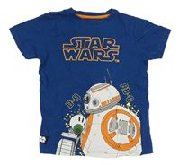 Tmavomodré tričko s potiskem - Star wars