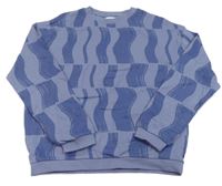 Modrá vzorovaná mikina John Lewis