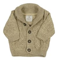 Béžový melírovaný svetr Next