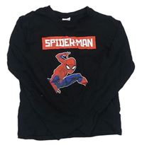 Černé triko se Spider-manem zn. Marvel