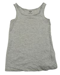 Šedý melírovaný top zn. H&M