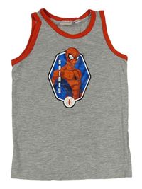 Šedo-červené tílko se Spider-manem Marvel