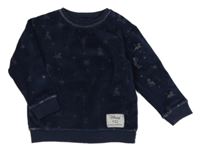 Tmavomodrá plyšová mikina se Zvonilkou zn. Disney