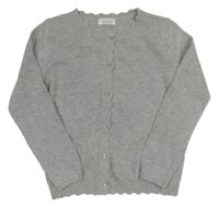 Šedý propínací svetr Primark