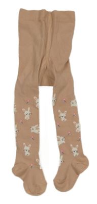 Starorůžové punčocháče se zajíčky 