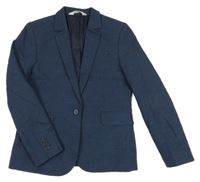 Tmavomodré společenské sako H&M