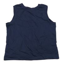 Tmavomodré tílko s palmou F&F