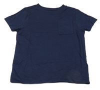 Tmavomodré tričko s kapsou F&F