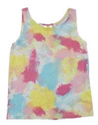 Barevný tónovaný top 