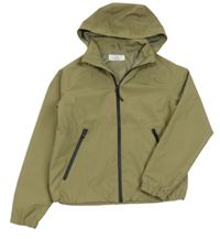 Béžová šusťáková jarní bunda s odepínací kapucí H&M