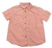 Lososová melírovaná košile PEP&CO