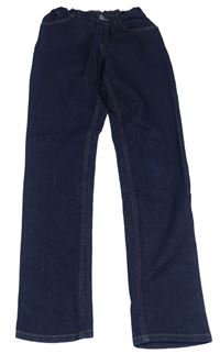 Tmavomodré skinny fit rifle zn. H&M