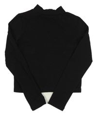 Černý crop rolák Miss E-vie