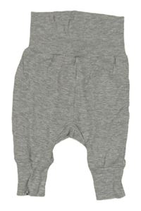 Šedé melírované turecké tepláky FRIBOO