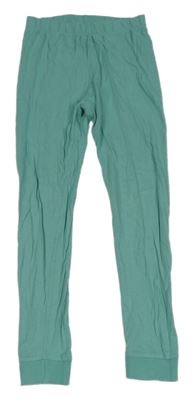 Zelenoolivové pyžamové kalhoty H&M