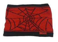 Červený nákrčník s pavučinami - Spiderman Primark