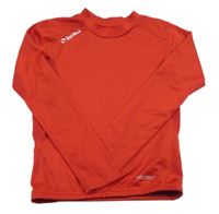 Červené sportovní funkční triko s logem Sondico