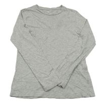 Šedé melírované triko H&M