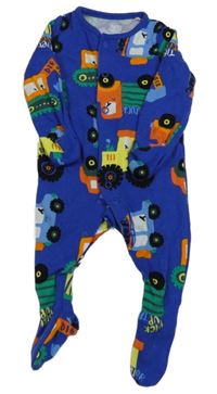 Safírový overal s dopravními prostředky F&F