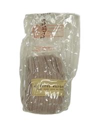 Nové - Hnědé žebrované punčocháče