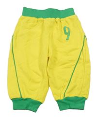 Žluté tepláky s číslem