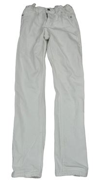 Bílé skinny rifle Zara