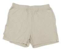 Pudrové puntíkaté bavlněné kraťasy TCM