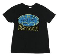 Černé tričko s Batmanem Primark
