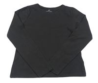 Tmavošedé triko zn. H&M