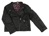 Černý koženkový křivák Kiki&Koko