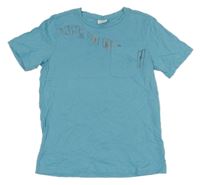 Modré tričko s kapsou S. Oliver