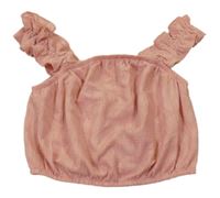 Světlerůžový crop top Next