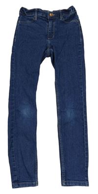Tmavomodré skinny rifle H&M