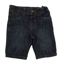 Tmavomodré riflové kraťasy Denim Co.