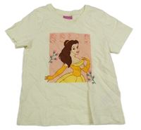 Světležluté tričko s Belle Disney