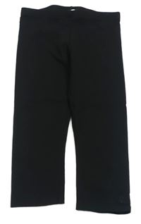 Černé crop legíny Benetton