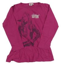 Fialové triko - Hannah Montana 