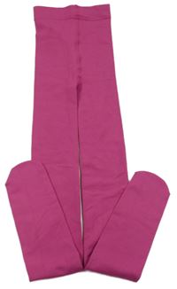 Fuchsiové zateplené punčocháče Ergee