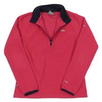 Fuchsiová fleecová funkční mikina Trespass