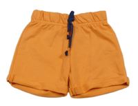 Oranžové teplákové kraťasy Ergee
