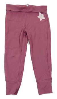 Fialové tepláky s hvězdou Impidimpi