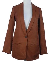 Dámský hnědý blejzr H&M vel. 32