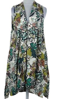 Dámský barevný květovaný cardigán Topshop 