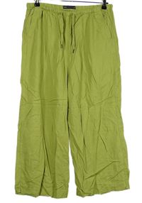 Dámské limetkové culottes kalhoty M&S