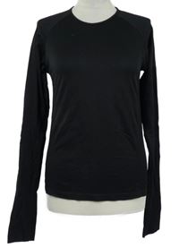 Pánské černé sportovní funkční triko H&M