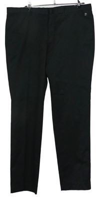 Pánské černé společenské kalhoty Versace 