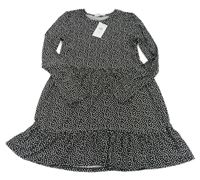 Černé puntíkaté šaty Primark