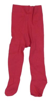 Tmavorůžové punčocháče George 