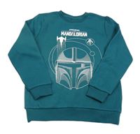 Smaragdová mikina Star Wars Primark